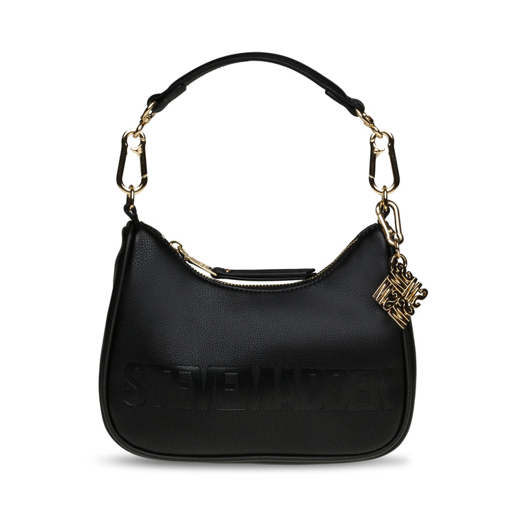 BOzzy Black / Gold - Borsa Nera SMABOZZY-B-G . STEVE MADDEN 