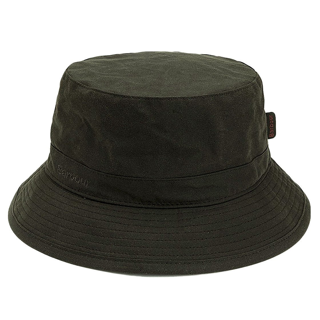 Wax Sport Hat Olive - Cappellino da Pescatore Marrone FW22-MHA0001-OL71 . BARBOUR 