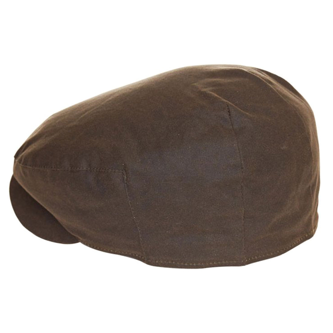 Cheviot Wax Flat Cap Olive - Cappellino a Coppola Marrone FW22-MHA0294-OL11 . BARBOUR 
