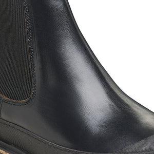 Prescott Slip On Men Black Pull Up Leather Boots - Stivaletti Uomo Neri 1025206 . BIRKENSTOCK 