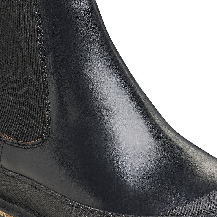 Prescott Slip On Men Black Pull Up Leather Boots - Stivaletti Uomo Neri 1025206 . BIRKENSTOCK 