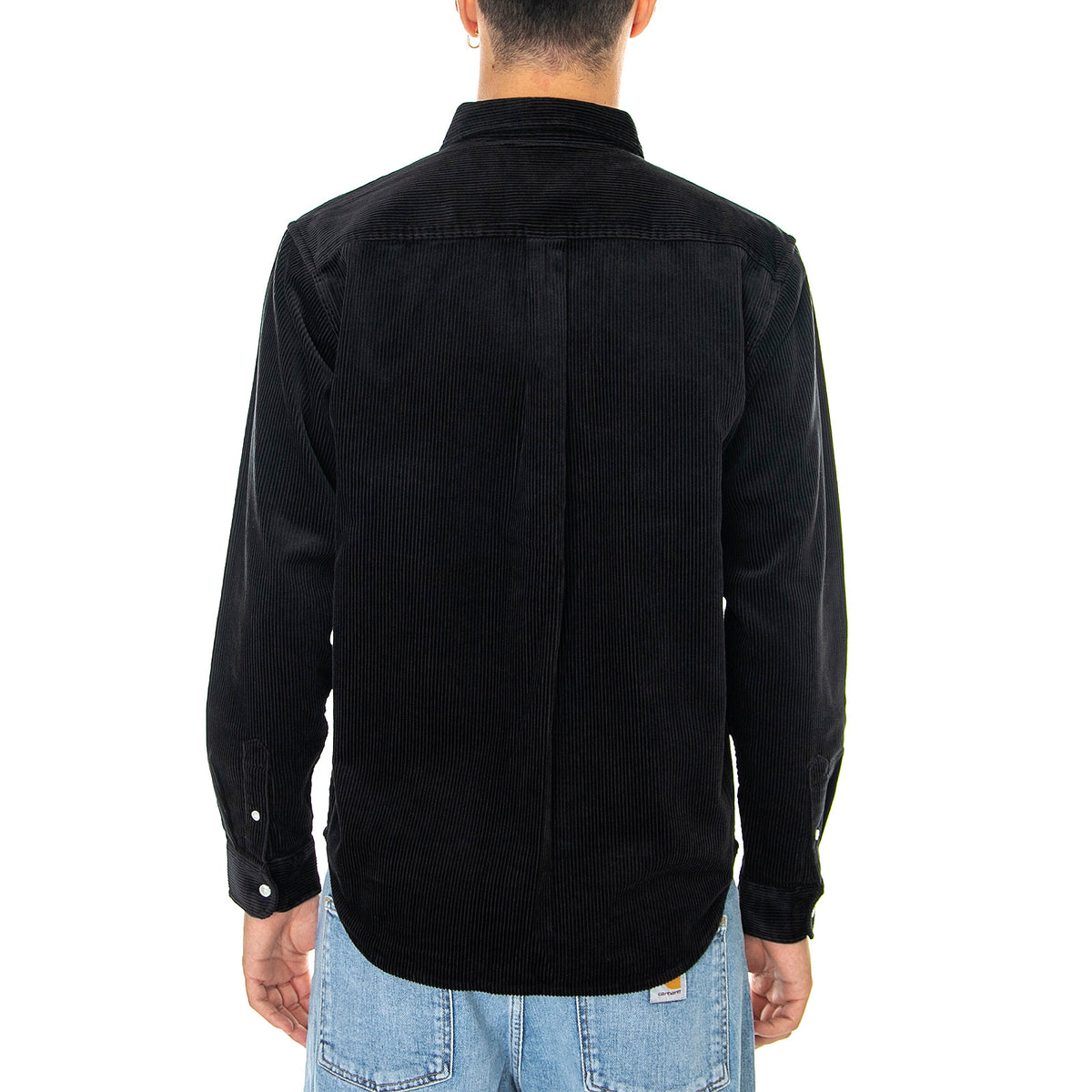 Mens Madison Cord Black / Wax Shirt I029958.K02.XX.03 . CARHARTT WIP 