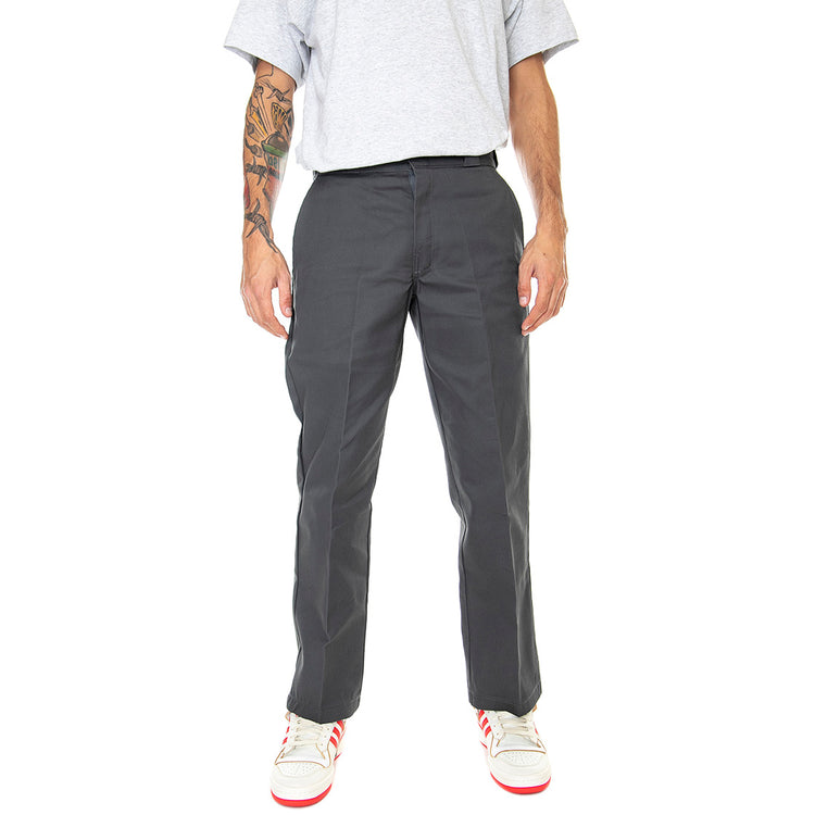 874 Work Pant Rec Carchoal Grey - Pantaloni Chino Uomo Grigi DK0A4XK6CH01 . DICKIES 