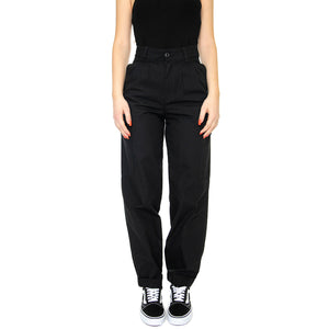 W' Collins Pant Black Rinsed - Pantaloni Cargo Donna Neri I031565-8902 . CARHARTT WIP 