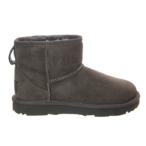 K' Mini Classic II Grey Boots - Stivaletti Bambino Grigi UGKCLMGREY1017715K . UGG 