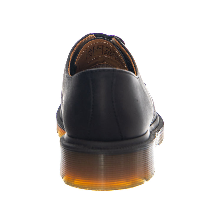 1461 Pw Lace-Up - Black Noir Greasy - Scarpe Stringate Profilo Basso Uomo / Donna Nere 22109_4 . DR.MARTENS 