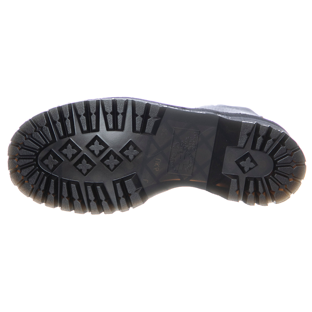Sinclair Platform Aunt Sally Black - Stivali Stringati Donna Neri DMSSINCBKAS22564001 . DR.MARTENS 
