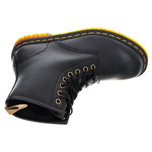 Vegan 1460 Boots - Black Felix Rub Off - Stivali Vegani Donna Neri DMSVEGANBK14045001 . DR.MARTENS 