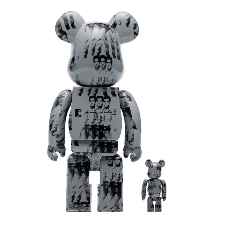BE@RBRICK Andy Warhol's ELVIS PRESLEY 100% & 400% - Medicom Toy Multicolore MDTAWE . MEDICOM TOY 