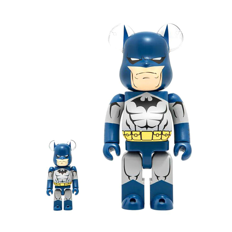 BE@RBRICK Batman Hush Ver. 100% & 400% - Toy Multicolore MDTBATMAN . MEDICOM TOY 
