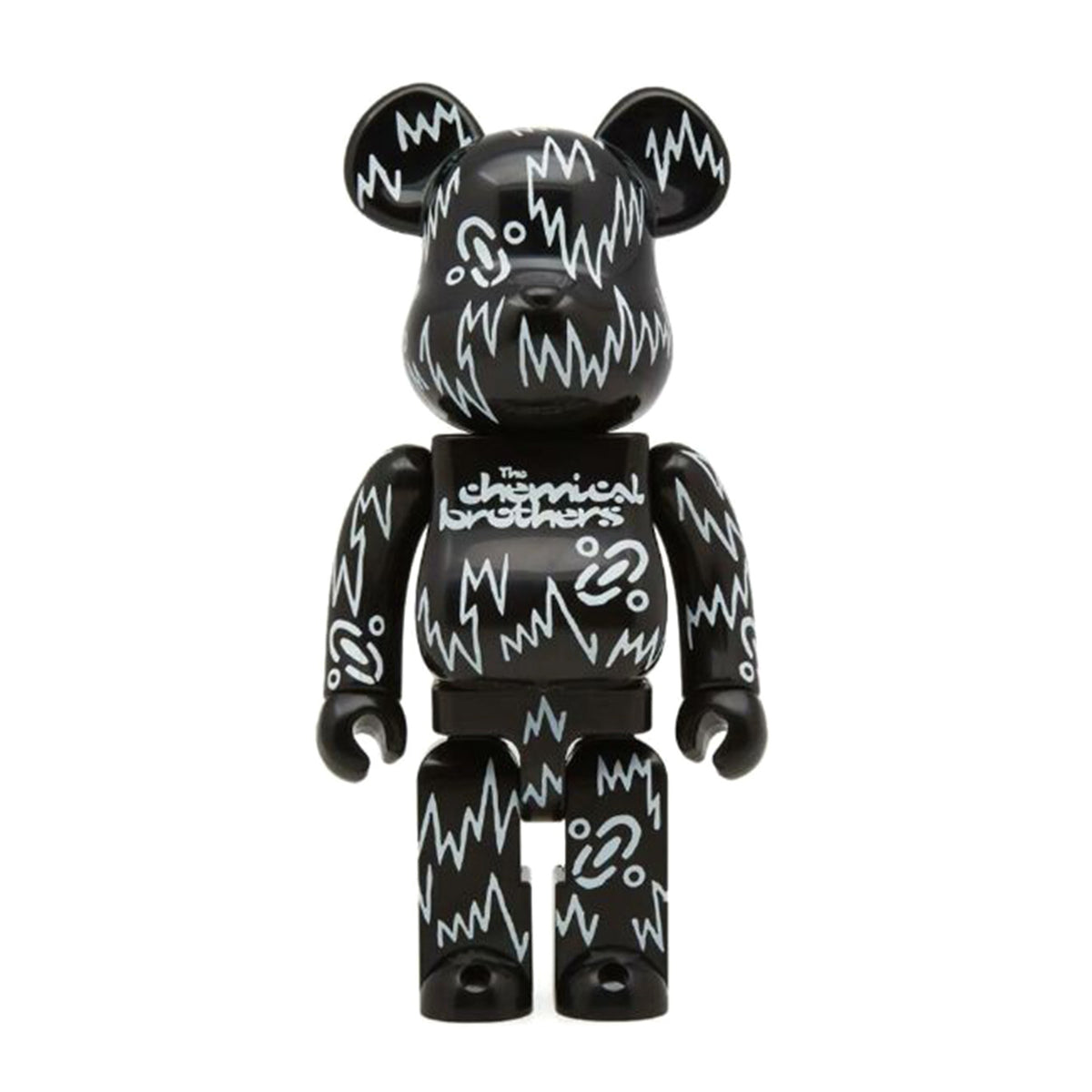 Medicom Chemical Brothers Be@rbrick Black 400% - Toy Medicom Multicolore MDTCHEMICAL . MEDICOM TOY 