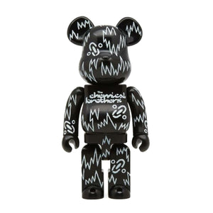 Medicom Chemical Brothers Be@rbrick Black 400% - Toy Medicom Multicolore MDTCHEMICAL . MEDICOM TOY 