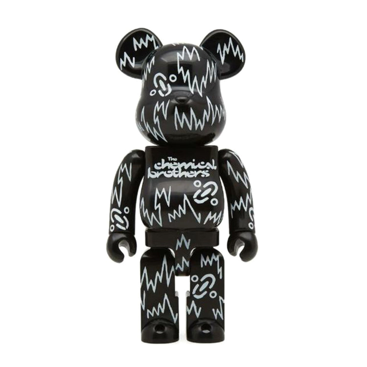 Medicom Chemical Brothers Be@rbrick Black 400% - Toy Medicom Multicolore MDTCHEMICAL . MEDICOM TOY 