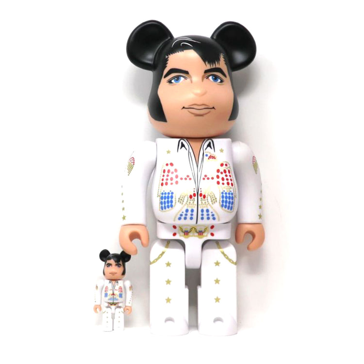 BE@RBRICK ELVIS PRESLEY 100% & 400% - Medicom Toy Multicolore MDTELVIS . MEDICOM TOY 