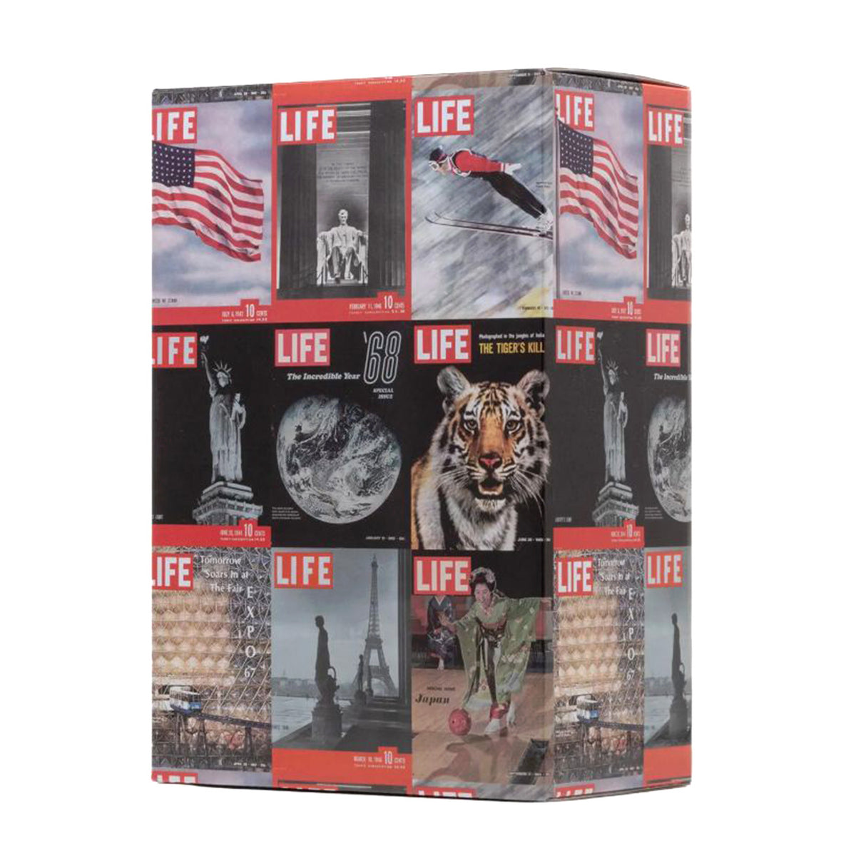 BE@RBRICK Life Magazine 100% & 400% - Toy Multicolore MDTLIFE . MEDICOM TOY 