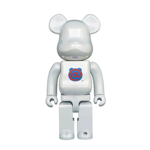1st Model White Chrome Be@rbrick Multi 400% - Toy Medicom Multicolore MDTMODEL . MEDICOM TOY 