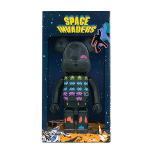 Medicom Space Invaders Be@rbrick Black 400% - Toy Medicom Multicolore MDTSPACE1 . MEDICOM TOY 