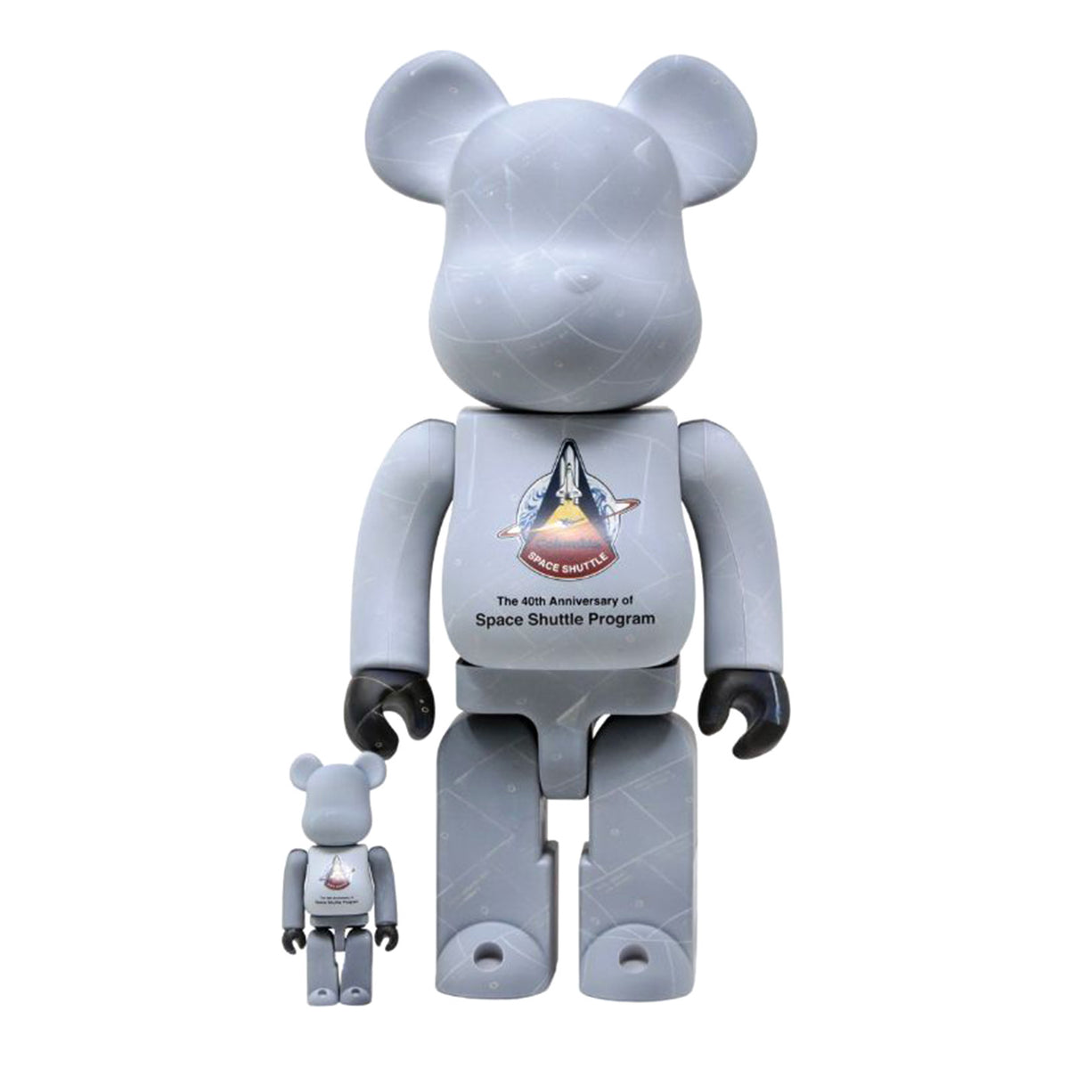 Space Shuttle BE@RBRICK 100% & 400% - Medicom Toy Multicolore MDTSPACEHUTTLE . MEDICOM TOY 