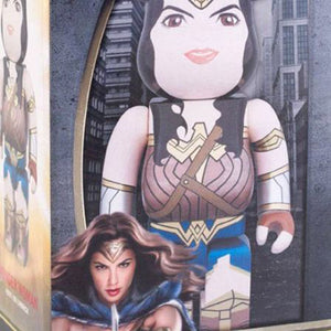 BE@RBRICK WONDER WOMAN 400% - Toy Medicom Multicolore MDTWONDER . MEDICOM TOY 