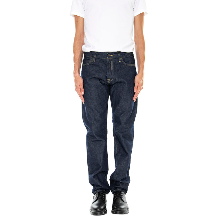 Mens Klondike Blue One Wash Pants I029207.01.2Y.32 . CARHARTT WIP 