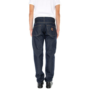 Mens Klondike Blue One Wash Pants I029207.01.2Y.32 . CARHARTT WIP 