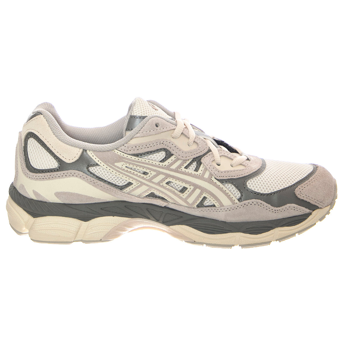 M' Gel-NYC Cream / Oyster Grey - Scarpe Stringate Profilo Basso Uomo Grey /Multicolore 1201A789-103 . ASICS 