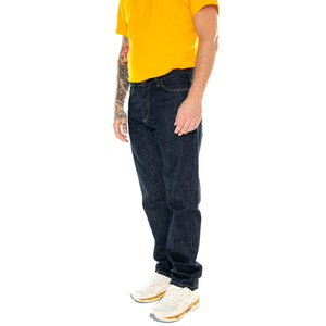 Marlow Pant Blue /rinsed - Pantaloni Uomo Blu I023029.0102 . CARHARTT WIP 