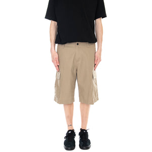 Mens Regular Cargo Shorts - Rinsed Leather Brown - Bermuda Uomo Marroni I028246.8Y.02.00 . CARHARTT WIP 
