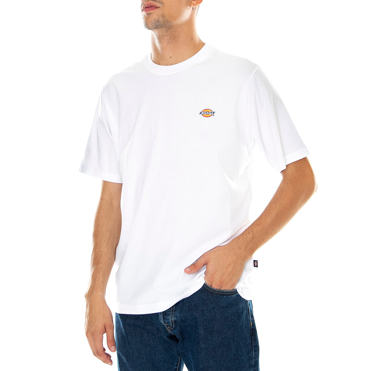 Mapleton - Maglietta Girocollo Uomo Bianca DK0A4XDBWHX1 . DICKIES 