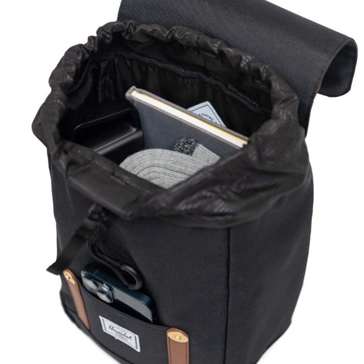Herschel Retreat Mini Backpack Black - Zaino Nero 11398-00001-OS . HERSCHEL 