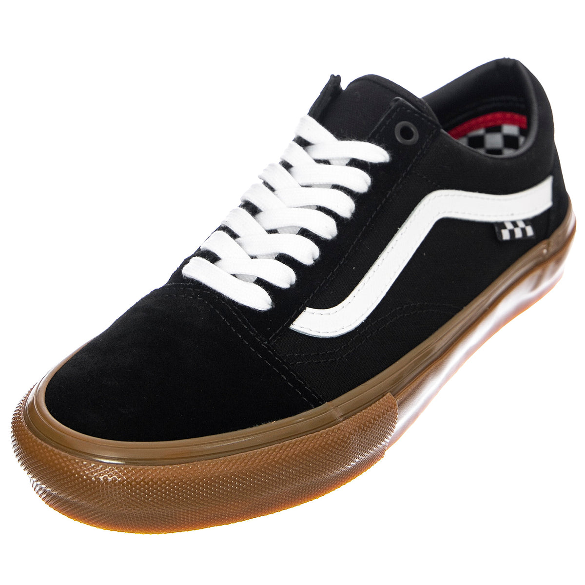 Mens Skate Old Skool Shoes - Black / Gum - Scarpe Stringate Profilo Basso Uomo Nere VN0A5FCBB9M1 . VANS 
