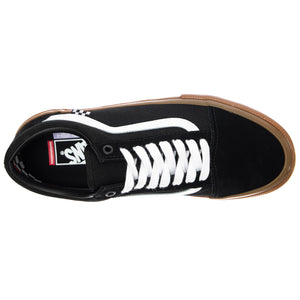 Mens Skate Old Skool Shoes - Black / Gum - Scarpe Stringate Profilo Basso Uomo Nere VN0A5FCBB9M1 . VANS 