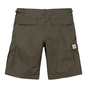 Aviation Short Cypress /rinsed - Bermuda Uomo Verdi I028245-6302 . CARHARTT WIP 