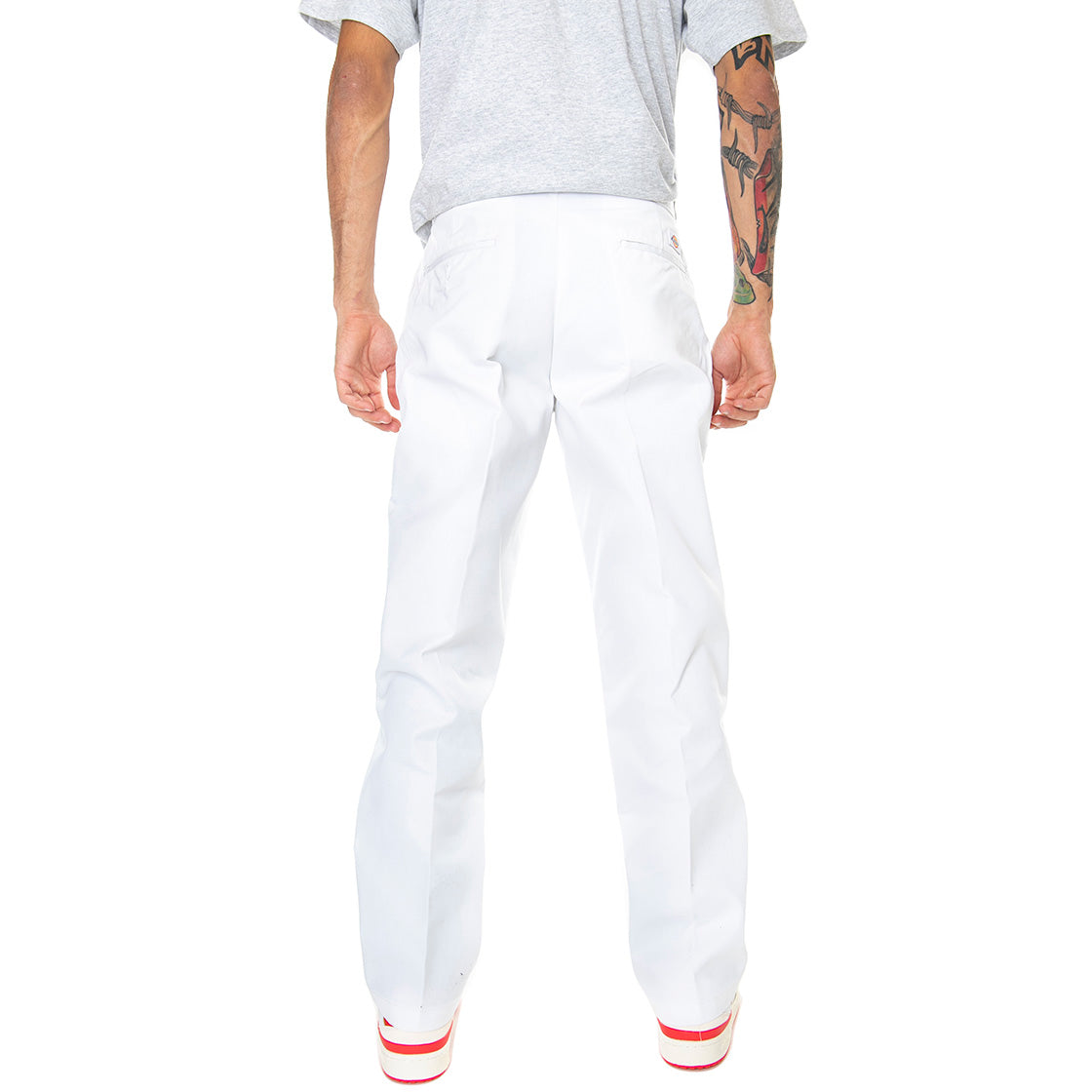 874 Work Pant Rec White - Pantaloni Chino Uomo Bianchi DK0A4XK6WHX1 . DICKIES 