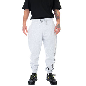 Mens Signature Sweat Pants - Ash Grey - Pantaloni Uomo Grigio KRCKKMQ12004 . KARL KANI 
