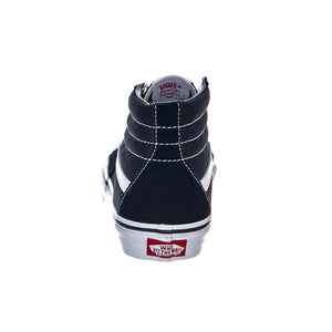 UY Sk-8 Hi Shoes - Black / White - Scarpe Stringate Profilo Alto Bambino Nere VN000D5F6BT1M . VANS 