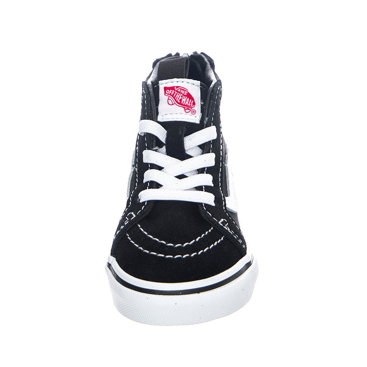 Toddlers Sk8-Hi Zip Shoes - Black / White - Scarpe Profilo Alto Bambino Nere VN000XG5Y281M . VANS 