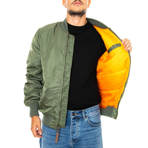 MA-1 VF 59 Long Jacket - Sage Green - Giacca Invernale Uomo Verde 168100-01 . ALPHA INDUSTRIES 