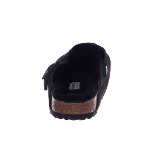 Boston Suede - Sandali Uomo / Donna Neri 259883 . BIRKENSTOCK 