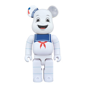 Bearbrick Stay Puft - White/Blue - Pupazzo Gadget Toy  280mm 400STAY . MEDICOM TOY 