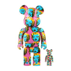 BE@RBRICK Andy Warhol Marilyn Monroe #2 100% & 400% - Toy Medicom Multicolore ANDYM . MEDICOM TOY 