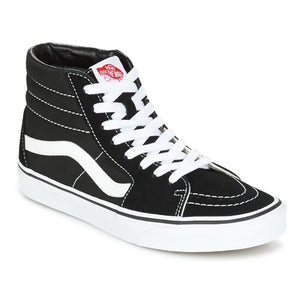 UA SK8-HI BLACK / WHITE - Scarpe Alte Uomo / Donna Nere / Bianche 1764 . VANS 