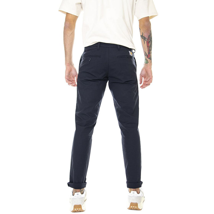 Sid Pant Dark Navy - Pantaloni Uomo Blu I003367.1C.02.32 . CARHARTT WIP 