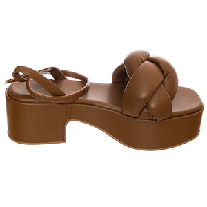 Braided - Sandali Donna Marroni JCSJCD050202-BRO . JEFFREY CAMPBELL 