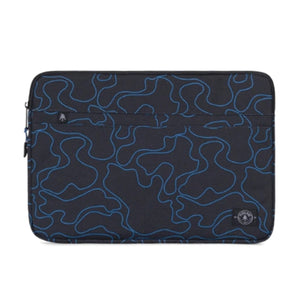 Pilot Sleeve for 12-Inch Macbook 00172 Shadow Camo Blue - Porta Mac Nero / Blu 20017-00172-12 . PARKLAND 