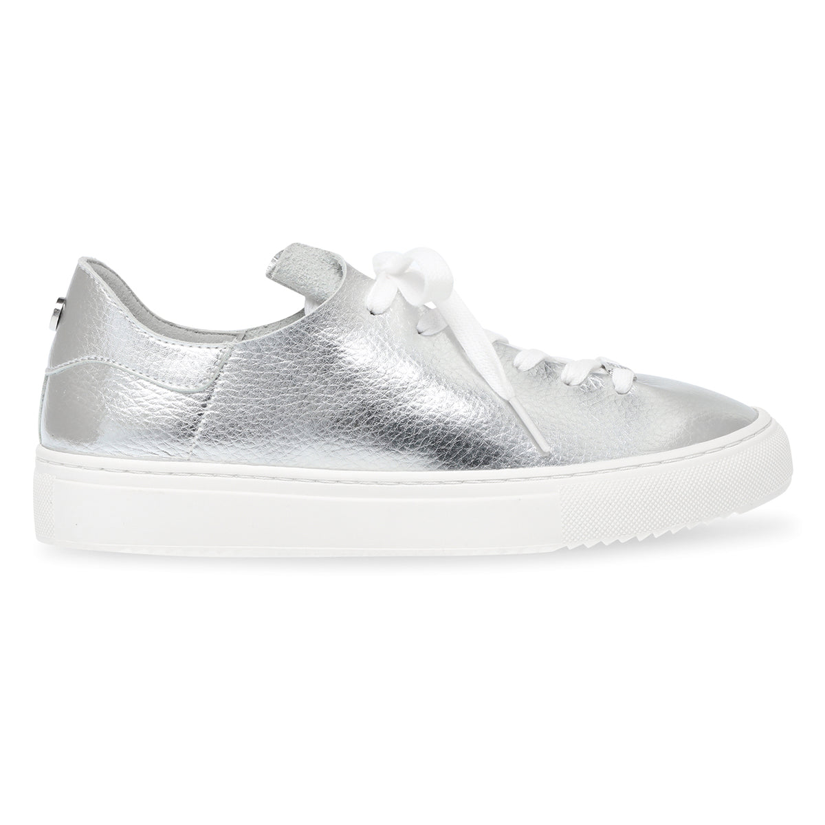 Dorey-Sm Silver - Scarpe Stringate Profilo Basso Donna Argento SMPDOREY-SM-SIL . STEVE MADDEN 