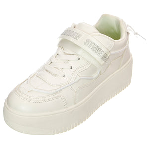 OFF COURT WHT / WHT - Scarpe Stringate Donna Bianche SMPOFF COURT-WHT . STEVE MADDEN 