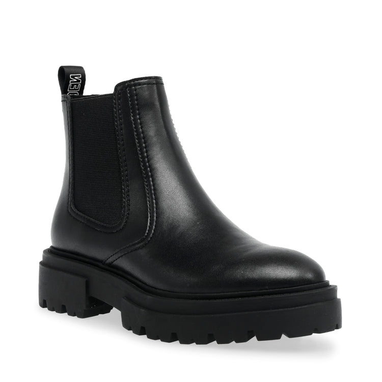 ASTUTE BLACK LEATHER - Stivaletti alla Caviglia Donna Neri SMSASTUTE-BLA . STEVE MADDEN 