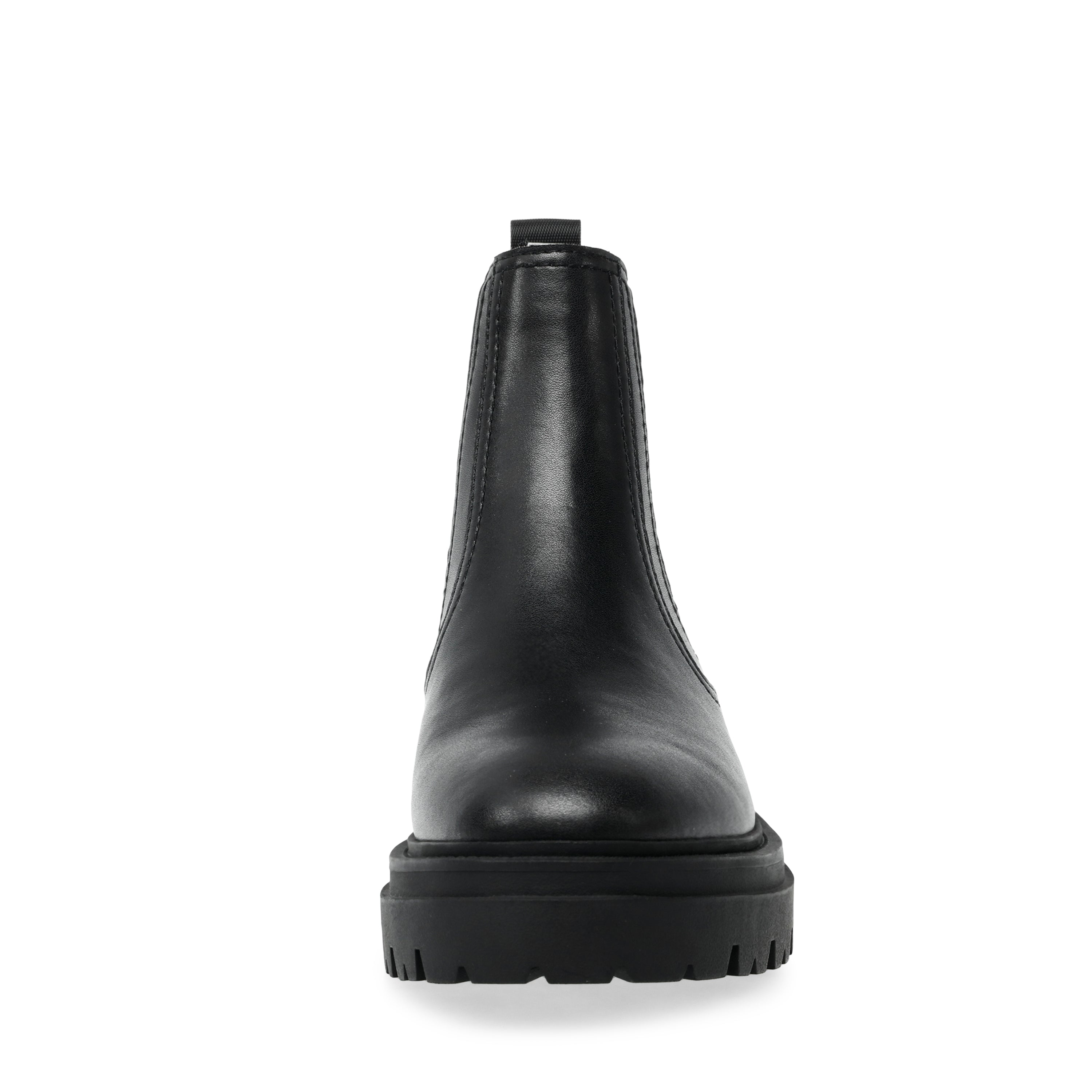ASTUTE BLACK LEATHER - Stivaletti alla Caviglia Donna Neri SMSASTUTE-BLA . STEVE MADDEN 