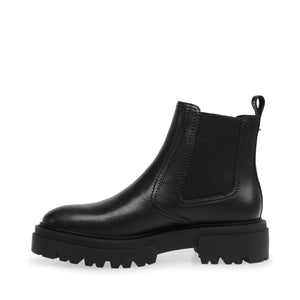 ASTUTE BLACK LEATHER - Stivaletti alla Caviglia Donna Neri SMSASTUTE-BLA . STEVE MADDEN 